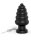 LoveToy King Size Vibrating Anal Cracker 7" / 18 cm Black