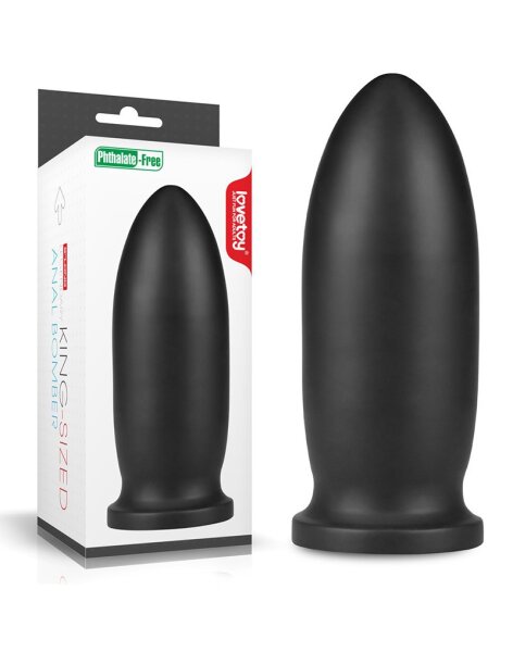 LoveToy King Sized Anal Bomber 10.5"/ 23 cm Black
