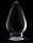 LoveToy Flawless Clear Anale Plug 4.5"/ 12 cm Transparant