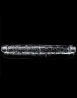 LoveToy Flawless Clear Double Dildo 12" / 30 cm Transparant