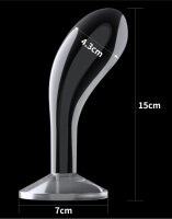 LoveToy Flawless Clear Prostaat Plug 6" / 15 cm Transparant