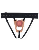 LoveToy Strap-On Harness met Dildo 8" / 20,3 cm Nude