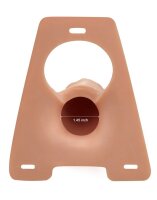 LoveToy Strap-On Harness met Dildo 8" / 20,3 cm Nude