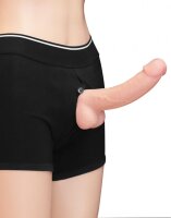 LoveToy Unisex Strap-On Shorts Size M Black