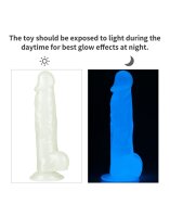LoveToy Lumino Play Dildo 8.5" / 21.5 cm Glow in the Dark