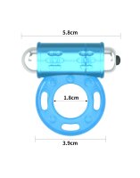 LoveToy Lumino Play Cock Ring Vibrator Glow in the Dark