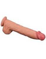LoveToy - Sliding Skin Dildo 36 cm - Nude