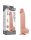LoveToy - Sliding Skin Dildo 36 cm - Nude