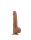 LoveToy - Sliding Skin Dildo 29 cm - Brown