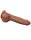 LoveToy - Sliding Skin Dildo 29 cm - Brown