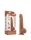 LoveToy - Sliding Skin Dildo 29 cm - Brown