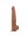 LoveToy - Sliding Skin Dildo 34 cm - Brown