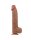 LoveToy - Sliding Skin Dildo 36 cm - Brown