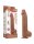 LoveToy - Sliding Skin Dildo 36 cm - Brown