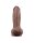 LoveToy Dual Layered Silicone Dildo XXL 28 cm (Ø7.4 cm) Brown