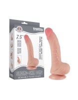 LoveToy - Sliding Skin Dildo 19.5 cm (Ø 3.5 cm) - Nude