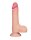 LoveToy - Sliding Skin Dildo 19.5 cm (Ø 3.7 cm) - Nude
