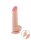 LoveToy - Sliding Skin Dildo 20.8 cm (Ø 4 cm) - Nude