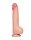 LoveToy - Sliding Skin Dildo 24 cm (Ø 4.3 cm) - Nude