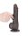 LoveToy - Sliding Skin Dildo 19.5 cm (Ø 3.6 cm) - Black