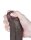 LoveToy - Sliding Skin Dildo 22 cm (Ø 4.3 cm) - Black