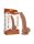 LoveToy - Sliding Skin Dildo 19.5 cm (Ø 3.5 cm) - Brown