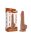 LoveToy - Sliding Skin Dildo 19.5 cm (Ø 3.6 cm) - Brown