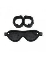 Rimba Soft Bondage-Set mit Handfesseln und Augenmaske...