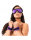 Rimba Soft Bondage Set Lila Schwarz 3 Teile