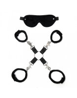 Rimba Soft Bondage Set Schwarz 6 Teile