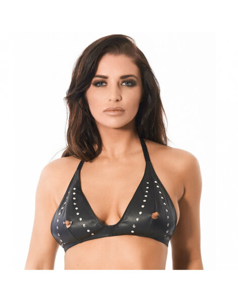 Rimba BH mit Nieten Einheitsgröße Schwarz