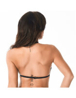 Rimba BH mit Nieten Einheitsgröße Schwarz