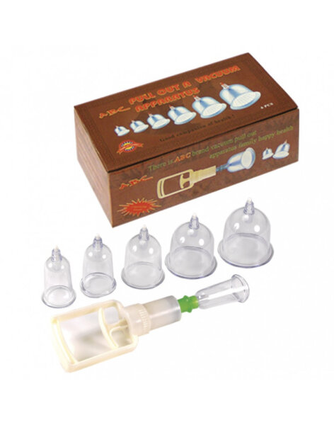 Rimba Cupping Set 6 Cups Transparent