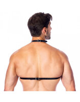 Rimba Male nipple harness with nails inside