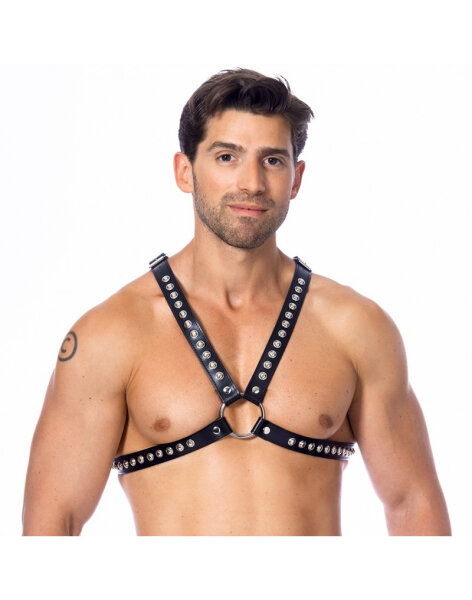 Rimba Chest harness decorated with studs