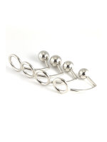 Rimba Penisring mit Analkugel M Silber