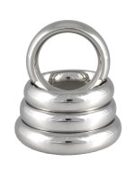 Rimba Stainless Steel Cock Ring Silver Ø 4.5 cm