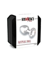 Rimba Analplug mit Kristall Silber Ø 3 cm