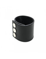 Rimba Bracelet with Money Pocket and Snap Buttons Black