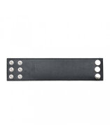 Rimba Bracelet with Money Pocket and Snap Buttons Black