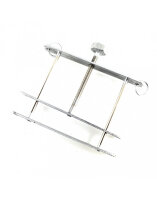 Rimba Metal Squeezer for Testicles, Penis or Breast Silver