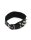 Rimba Collar Decorated with Spikes Black M-L