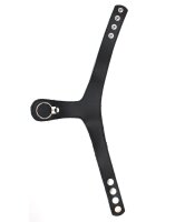 Rimba Slave Collar with Ring Black