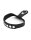 Rimba Slave Collar with Ring Black