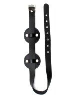 Rimba Leather Eye Mask Black