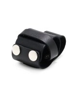 Rimba Halter für Fesseln Schwarz Silber