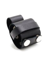 Rimba Halter für Fesseln Schwarz Silber