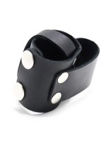 Rimba Halter für Fesseln Schwarz Silber