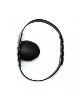 Rimba Knebel mit weichem Kissen Schwarz