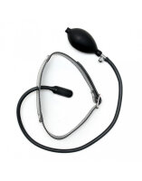 Rimba Ball Gag with Inflatable Balloon and Pump Black